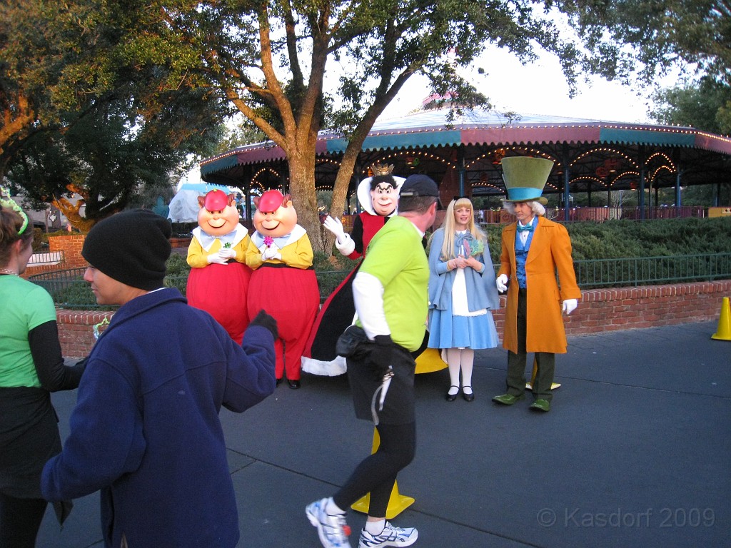 Disney 2010 D2 0310.jpg - January 9-11, 2010 Disney World Florida. Went to run the marathon. Sunday 5:40 AM start the race! Finish, go take a hot shower! Paul drove us over to Kennedy Space Center. Then buffet at Animal Kingdom for dinner!